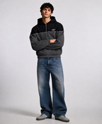Present Panel Zip Hoodie - Core Grey