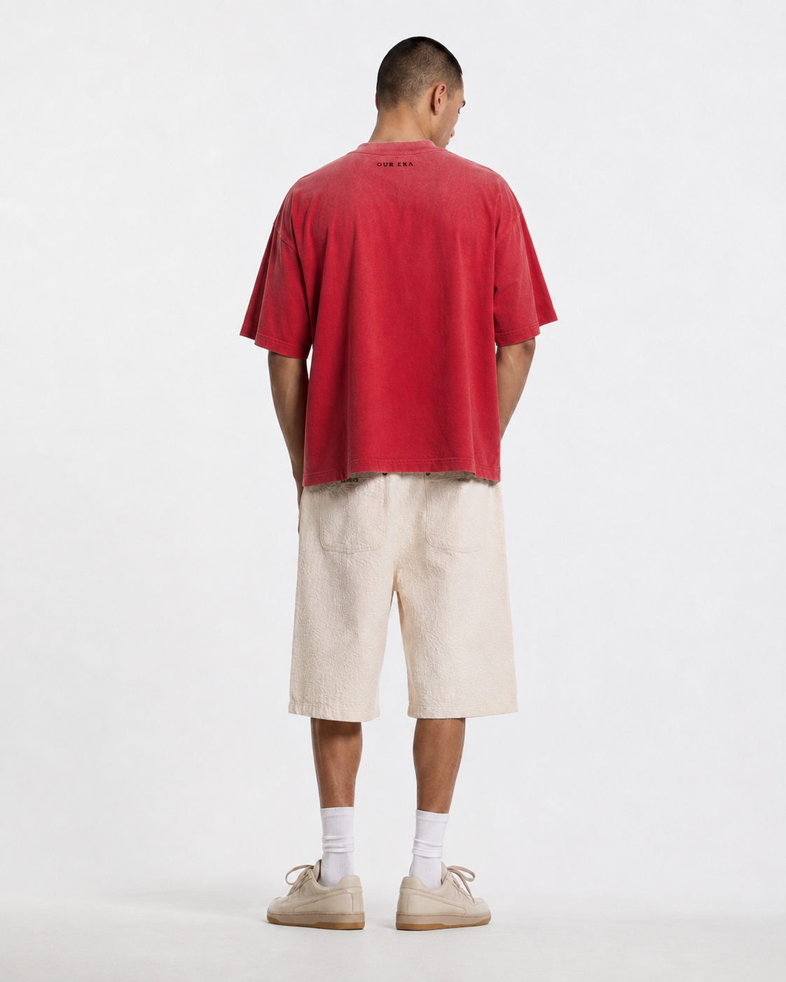 Our Era Tee - WASHED CRIMSON