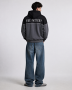 Present Panel Zip Hoodie - Core Grey